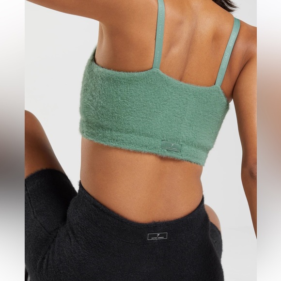 Gymshark x Whitney Eyelash Knit Bandeau Bra - Picture 2 of 8